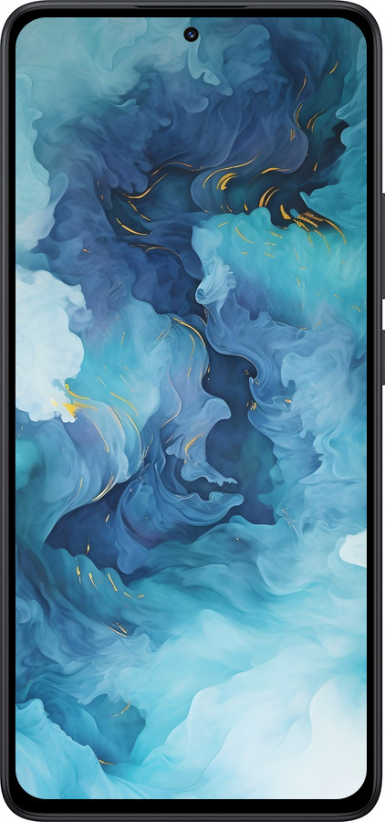 Силіконовий чехол Акварель для Xiaomi Redmi Note 14 5G - 6320u-3811 изображение 