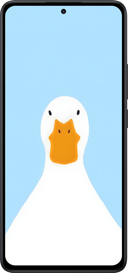 Силиконовый чехол Гусь для Xiaomi Redmi Note 14 5G - 6350u-3811 изображение 