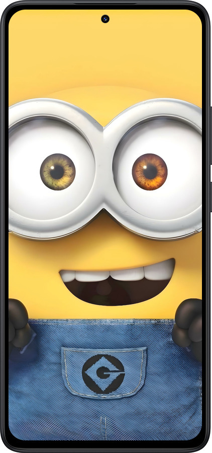 Силиконовый чехол Миньон для Xiaomi Redmi Note 14 5G - 6389u-3811 изображение 