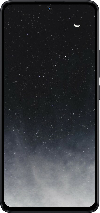 Силиконовый чехол Сині хмари, Синій місяць для Xiaomi Redmi Note 14 5G - 6396u-3811 изображение 