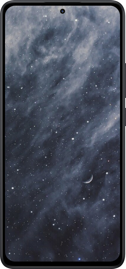 Силиконовый чехол Голубые облака, Голубая луна для Xiaomi Redmi Note 14 5G - 6398u-3811 изображение 