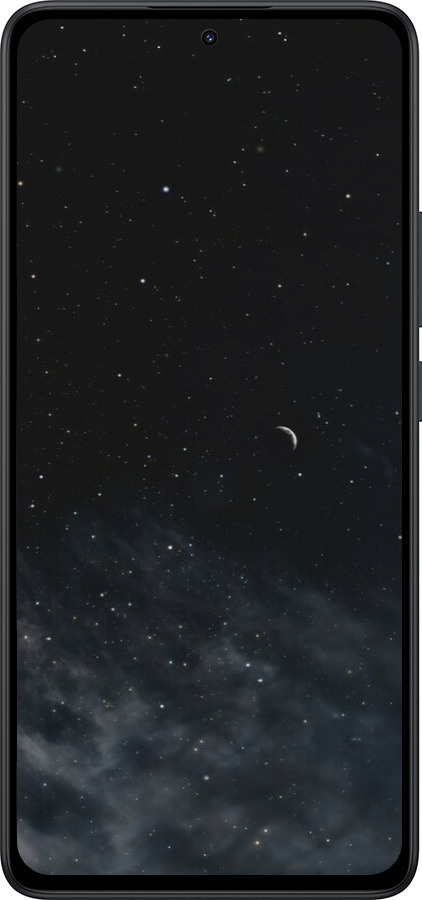 Силиконовый чехол Ночное небо для Xiaomi Redmi Note 14 5G - 6451u-3811 изображение 