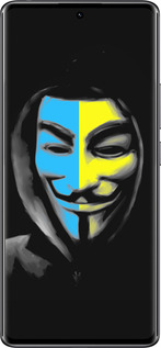 TPU чехол Украинский анонимус для Xiaomi Redmi Note 14 Pro 4G - 1062b-3808 изображение 