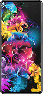 TPU чехол Абстрактные цветы для Xiaomi Redmi Note 14 Pro 4G - 511b-3808 изображение 