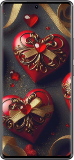 TPU чехол Сердечки v4 для Xiaomi Redmi Note 14 Pro 4G - 5834b-3808 изображение 