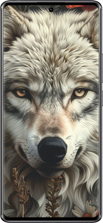 TPU чехол Волчий взгляд для Xiaomi Redmi Note 14 Pro 4G - 6066b-3808 изображение 