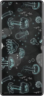 TPU чехол Медузы для Xiaomi Redmi Note 14 Pro 4G - 906b-3808 изображение 