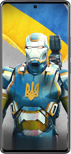 TPU чехол Украинский киборг для Xiaomi Redmi Note 14 Pro 4G - 980b-3808 изображение 