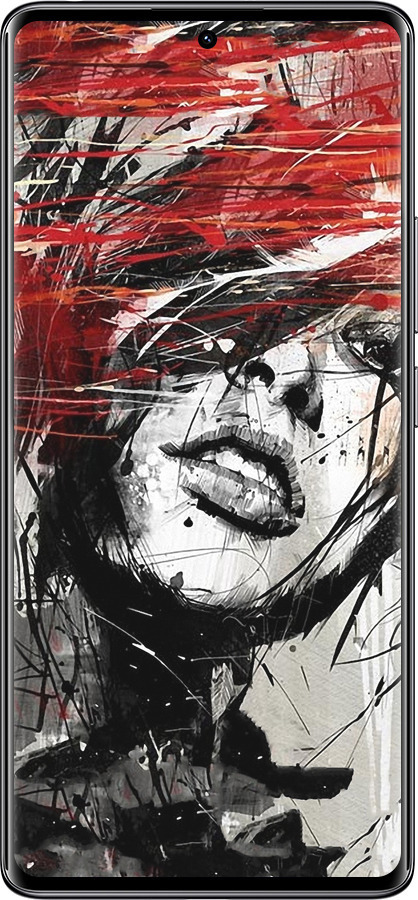 TPU чехол Лицо девушки для Xiaomi Redmi Note 14 Pro 4G - 1162b-3808 изображение 