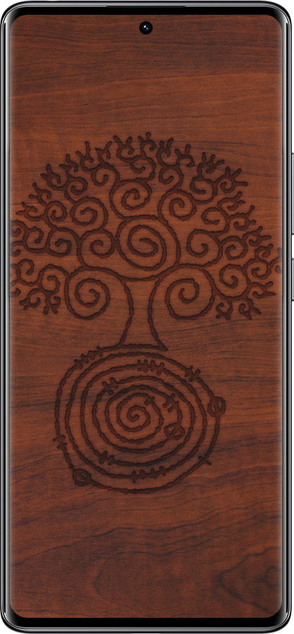 TPU чехол Узор дерева для Xiaomi Redmi Note 14 Pro 4G - 4119b-3808 изображение 