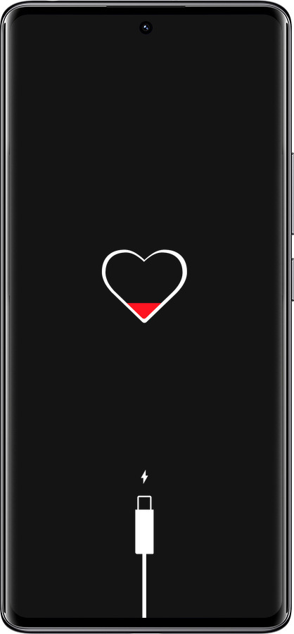 TPU чехол Подзарядка сердца для Xiaomi Redmi Note 14 Pro 4G - 4274b-3808 изображение 