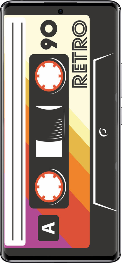 TPU чехол Кассета с90 v4 для Xiaomi Redmi Note 14 Pro 4G - 5532b-3808 изображение 