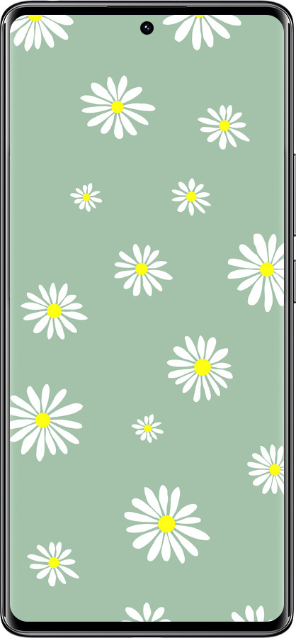 TPU чехол Ромашки v4 для Xiaomi Redmi Note 14 Pro 4G - 5603b-3808 изображение 