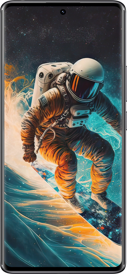 TPU чехол Сноубордист для Xiaomi Redmi Note 14 Pro 4G - 5604b-3808 изображение 