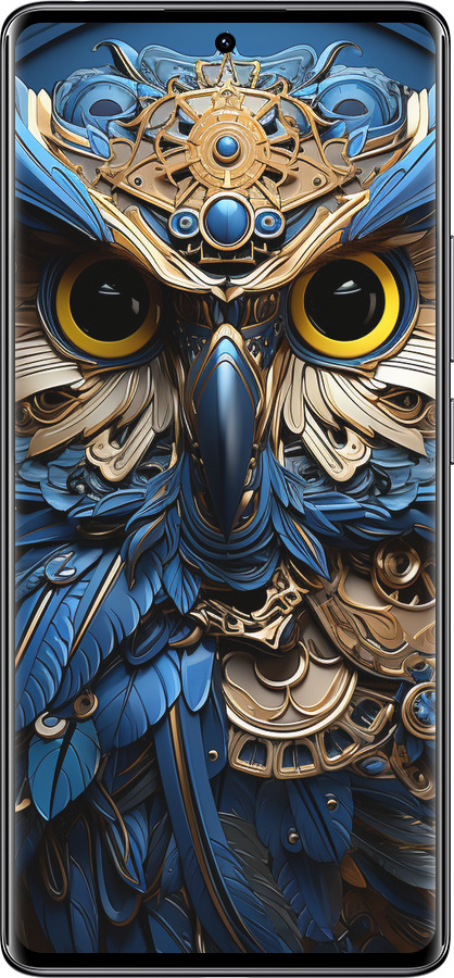 TPU чехол Сова v2 для Xiaomi Redmi Note 14 Pro 4G - 5649b-3808 изображение 