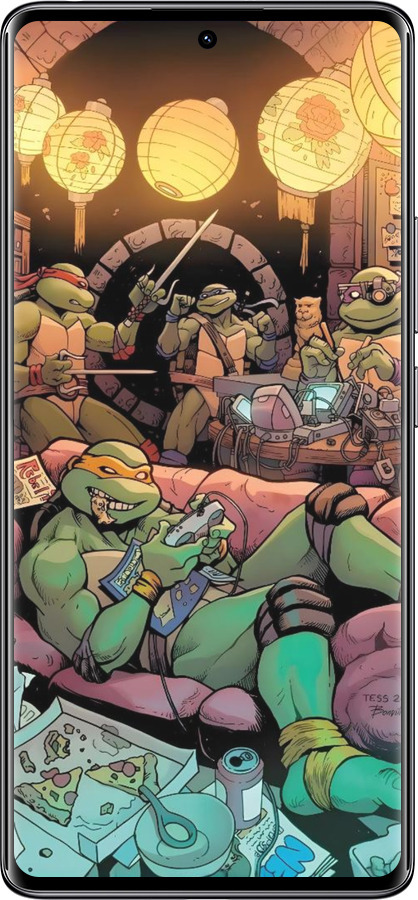 TPU чехол Черепашки нинзя для Xiaomi Redmi Note 14 Pro 4G - 6346b-3808 изображение 