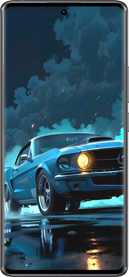 TPU чехол Форд мустанг для Xiaomi Redmi Note 14 Pro 4G - 6374b-3808 изображение 