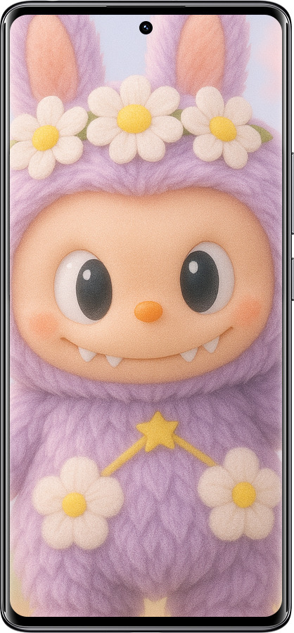 TPU чехол Лабубу 1 для Xiaomi Redmi Note 14 Pro 4G - 6709b-3808 изображение 