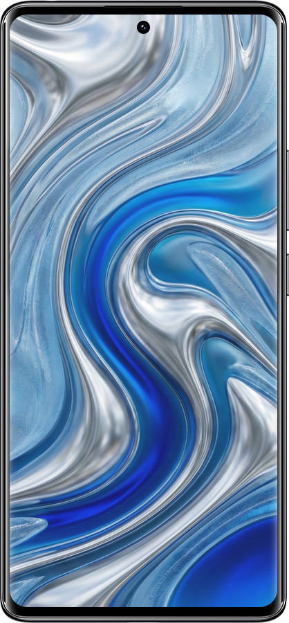 TPU чехол Liquid Chrome для Xiaomi Redmi Note 14 Pro 4G - 6781b-3808 изображение 