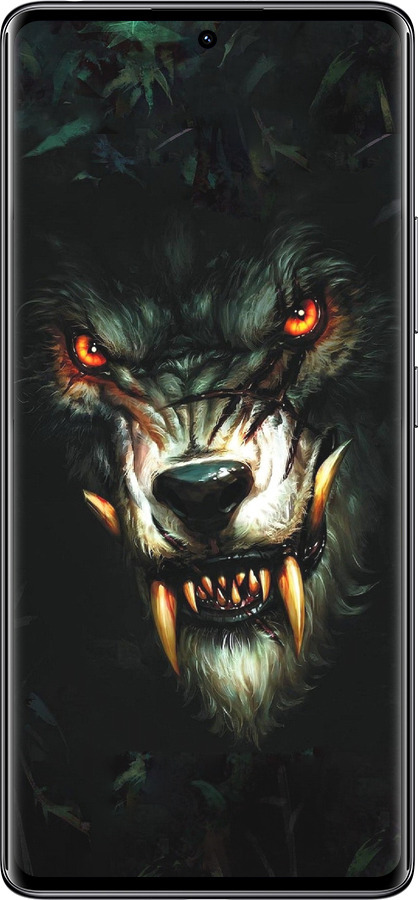 TPU чехол Дьявольский волк для Xiaomi Redmi Note 14 Pro 4G - 833b-3808 изображение 