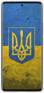 Силикон с усиленными углами чехол Флаг и герб Украины 2 для Xiaomi Redmi Note 14 Pro 4G - 378sp-3808 изображение 