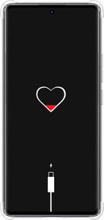 Силикон с усиленными углами чехол Подзарядка сердца для Xiaomi Redmi Note 14 Pro 4G - 4274sp-3808 изображение 