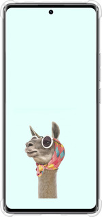 Силикон с усиленными углами чехол Модная лама для Xiaomi Redmi Note 14 Pro 4G - 4479sp-3808 изображение 