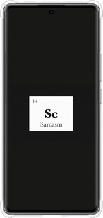 Силикон с усиленными углами чехол Сарказм для Xiaomi Redmi Note 14 Pro 4G - 4501sp-3808 изображение 