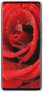 Силикон с усиленными углами чехол Красная роза для Xiaomi Redmi Note 14 Pro 4G - 529sp-3808 изображение 