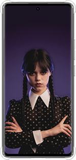Силикон с усиленными углами чехол Wednesday v3 для Xiaomi Redmi Note 14 Pro 4G - 5517sp-3808 изображение 