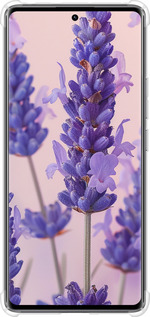 Силикон с усиленными углами чехол Лаванда для Xiaomi Redmi Note 14 Pro 4G - 6037sp-3808 изображение 