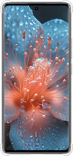 Силикон с усиленными углами чехол Роса на цветке для Xiaomi Redmi Note 14 Pro 4G - 6039sp-3808 изображение 