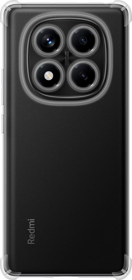 Силикон с усиленными углами чехол Прозрачный для Xiaomi Redmi Note 14 Pro 4G - 5636sp-3808 изображение 