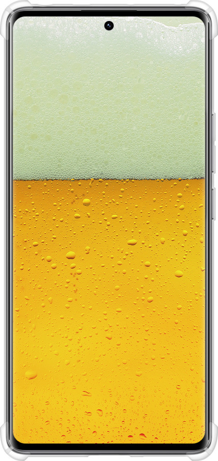 Силикон с усиленными углами чехол Пиво для Xiaomi Redmi Note 14 Pro 4G - 1145sp-3808 изображение 