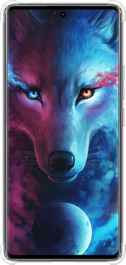Силіконовий протиударний с посиленими кутами чехол Арт-вовк для Xiaomi Redmi Note 14 Pro 4G - 3999sp-3808 изображение 