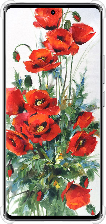 Силикон с усиленными углами чехол Маки для Xiaomi Redmi Note 14 Pro 4G - 523sp-3808 изображение 