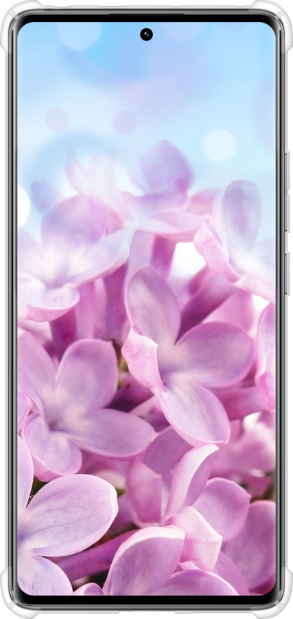 Силикон с усиленными углами чехол Сирень для Xiaomi Redmi Note 14 Pro 4G - 527sp-3808 изображение 