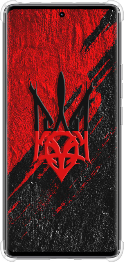 Силіконовий протиударний с посиленими кутами чехол Герб v4 для Xiaomi Redmi Note 14 Pro 4G - 5293sp-3808 изображение 