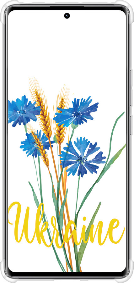 Силіконовий протиударний с посиленими кутами чехол Ukraine v2 для Xiaomi Redmi Note 14 Pro 4G - 5445sp-3808 изображение 