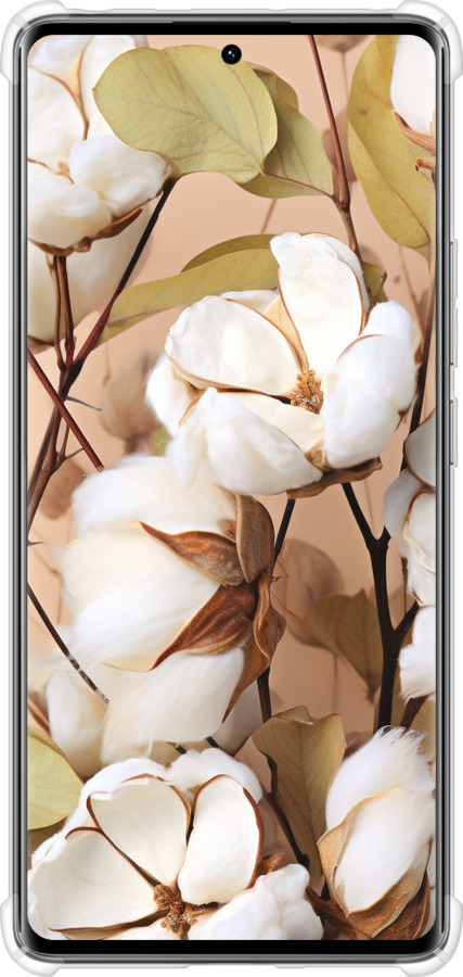 Силіконовий протиударний с посиленими кутами чехол Бавовна для Xiaomi Redmi Note 14 Pro 4G - 5665sp-3808 изображение 