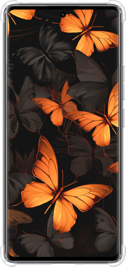 Силикон с усиленными углами чехол Чехол для телефона для Xiaomi Redmi Note 14 Pro 4G - 5956sp-3808 изображение 