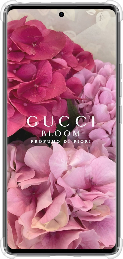 Силикон с усиленными углами чехол Гучи для Xiaomi Redmi Note 14 Pro 4G - 6341sp-3808 изображение 