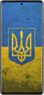 Силиконовый чехол Флаг и герб Украины 2 для Xiaomi Redmi Note 14 Pro 4G - 378u-3808 изображение 