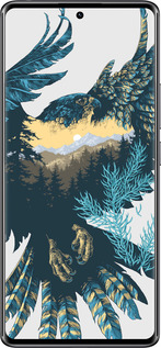 Силиконовый чехол Арт-орел на фоне природы для Xiaomi Redmi Note 14 Pro 4G - 3983u-3808 изображение 
