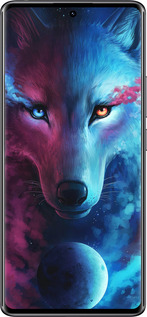Силіконовий чехол Арт-вовк для Xiaomi Redmi Note 14 Pro 4G - 3999u-3808 изображение 