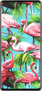 Силиконовый чехол Tropical background для Xiaomi Redmi Note 14 Pro 4G - 4016u-3808 изображение 