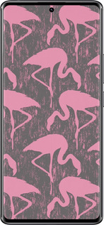 Силиконовый чехол Vintage-Flamingos для Xiaomi Redmi Note 14 Pro 4G - 4171u-3808 изображение 