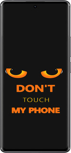 Силиконовый чехол Don't touch the phone для Xiaomi Redmi Note 14 Pro 4G - 4261u-3808 изображение 