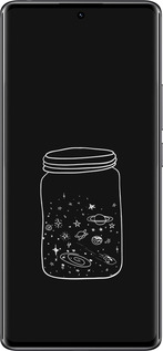 Силіконовий чехол Космос в банці для Xiaomi Redmi Note 14 Pro 4G - 4297u-3808 изображение 