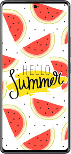 Силиконовый чехол Hello Summer для Xiaomi Redmi Note 14 Pro 4G - 4356u-3808 изображение 